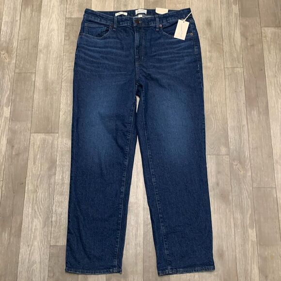 Womens NWT Universal‎ Thread 90’s Straight High Rise Denim Jeans - Picture 1 of 9